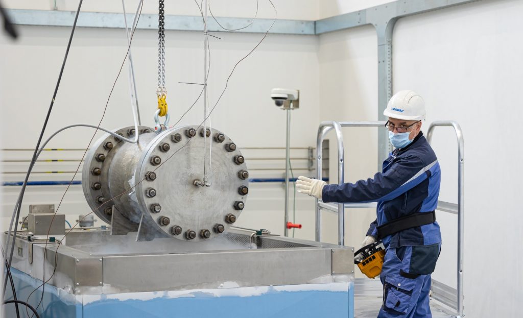 Промышленная группа КОНАР провела криогенные испытания трубопроводной арматуры